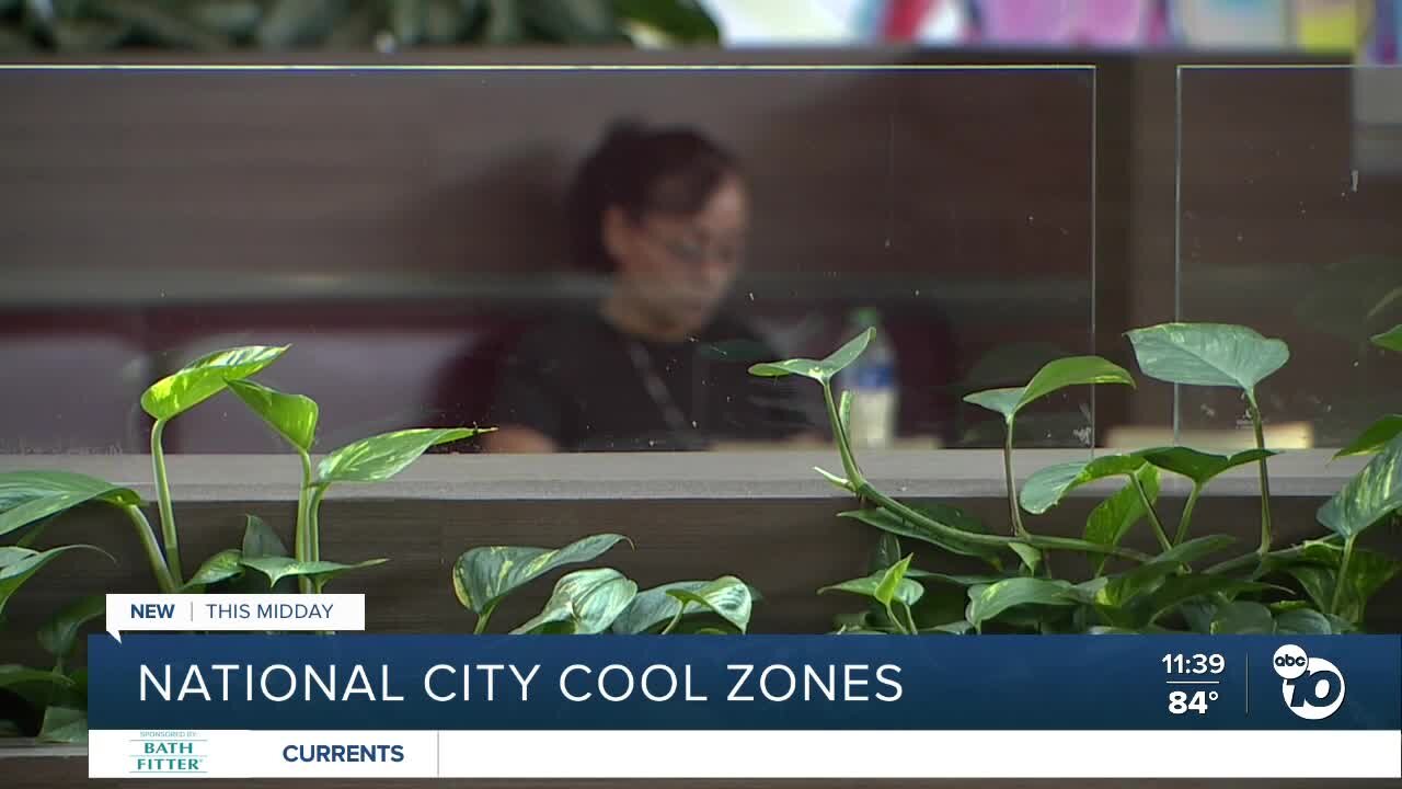 National City cool zones