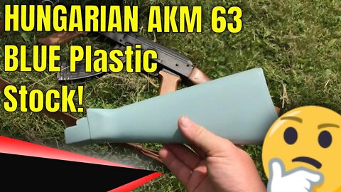 Hungarian AKM 63 Blue Stock?