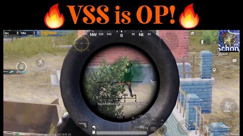 The VSS is OP!!!! LOL - PubG Mobile