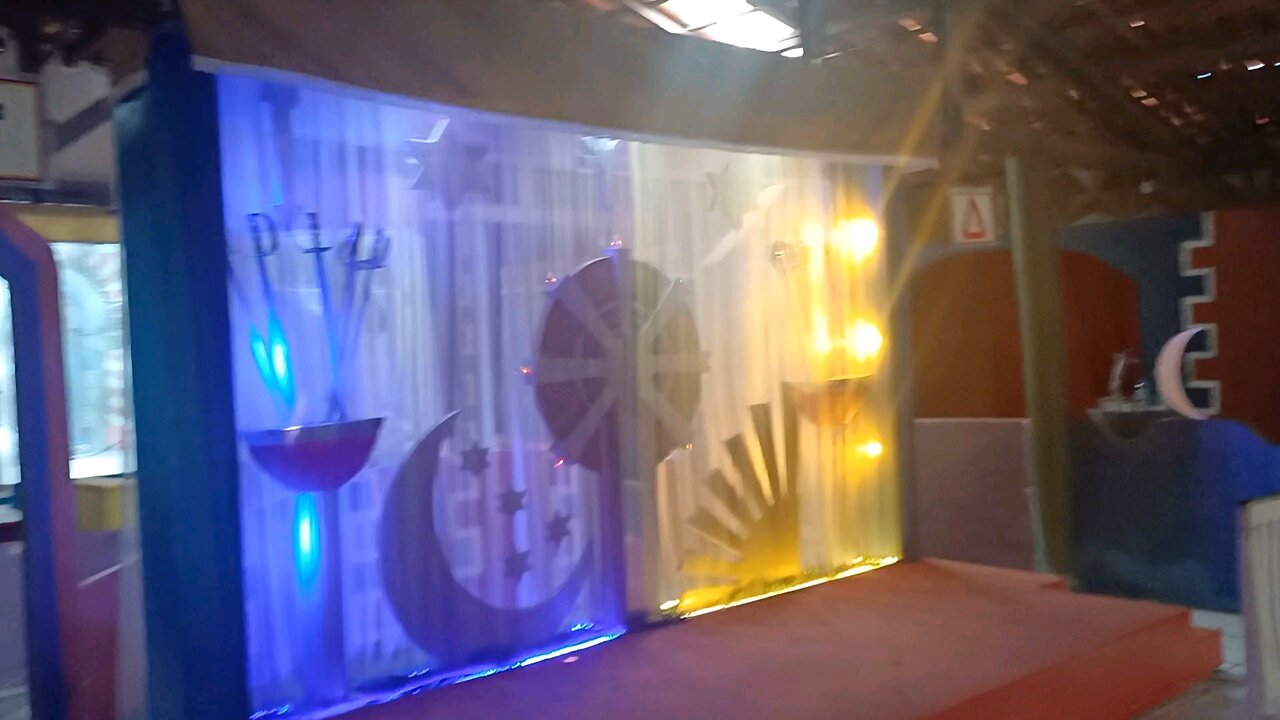 Toque da Sirene no Vale do Amanhecer às 09h45-Normal e Invertido