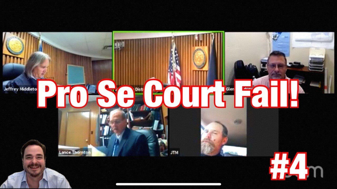 Pro Se Court Fail #4