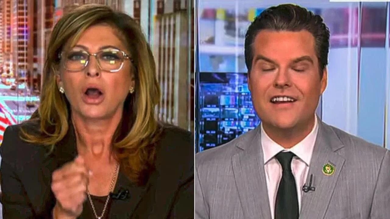 Maria Bartiromo And Matt Gaetz Get Heated In Wild Interview - You're 'Blowing Up' Victories