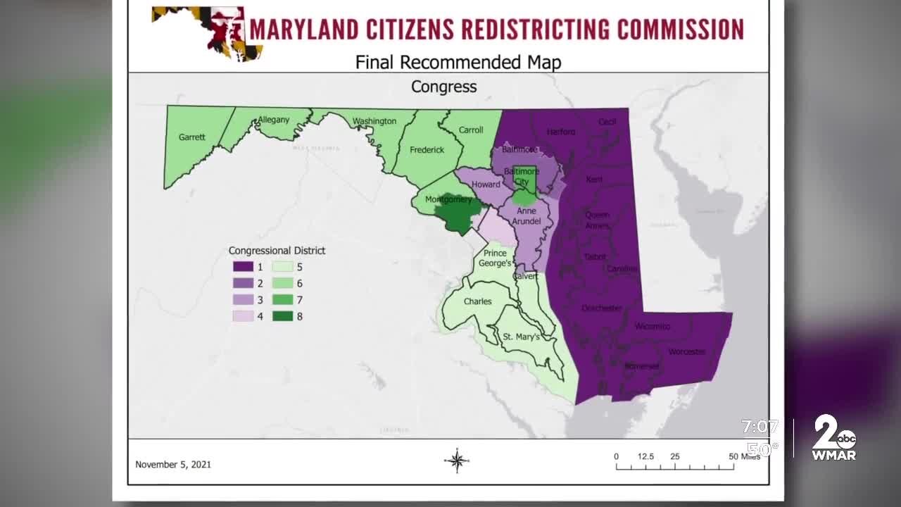 Gov. Hogan accepts commission's proposal to redraw congressional maps