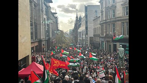 Scottish Palestine Solidarity Campaign march