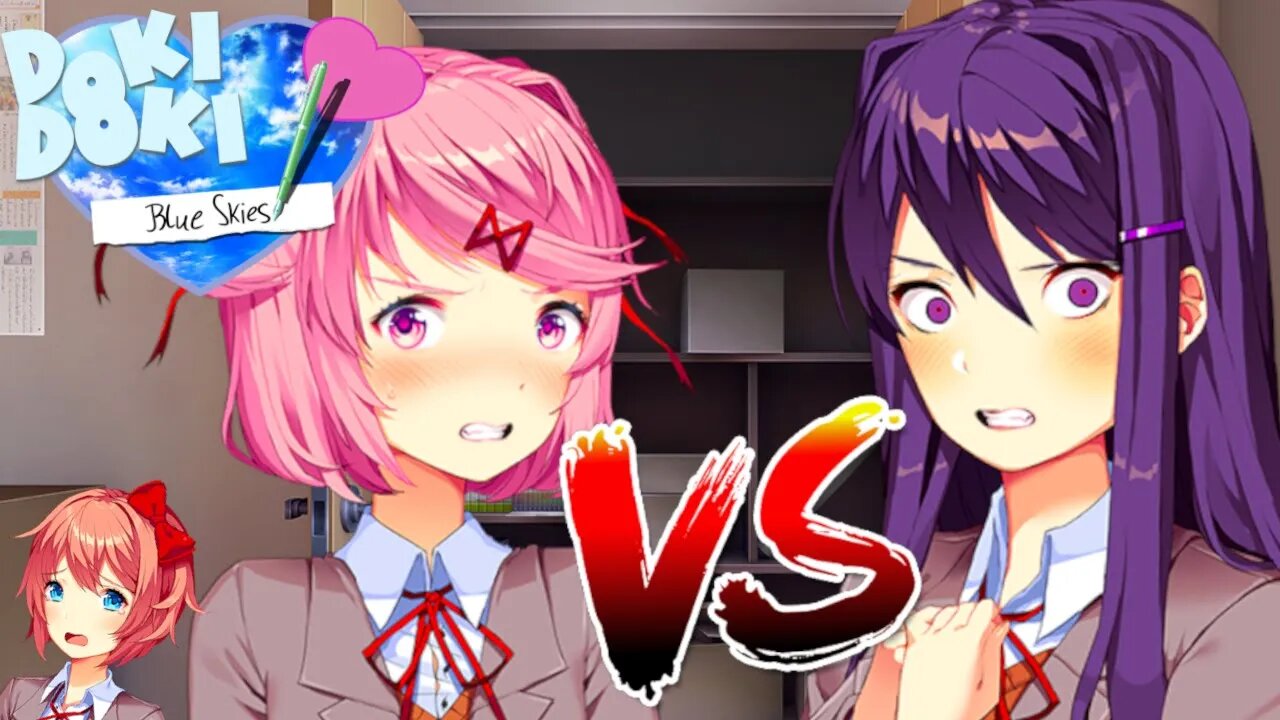 NATSUKI AND YURI BRUH MOMENTS | DOKI DOKI BLUE SKIES (PART 11)