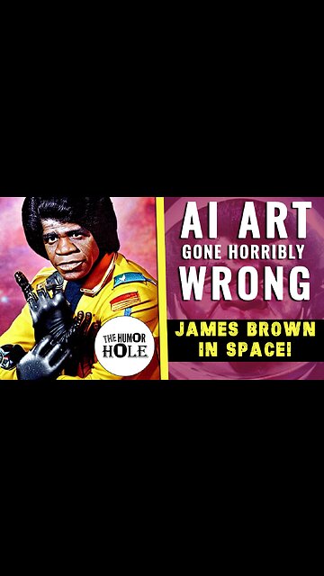 AI Art Gone Horribly Wrong - James Brown In Space