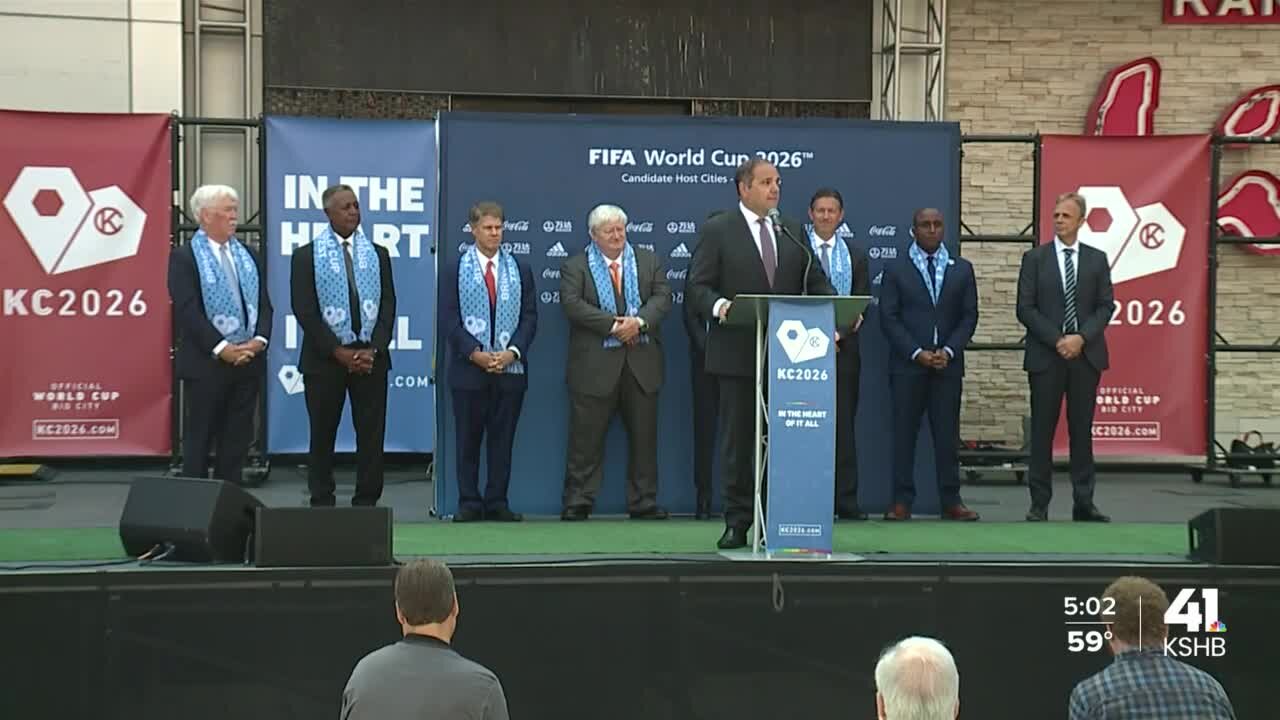 World Cup delegation visits KC during final bidding process