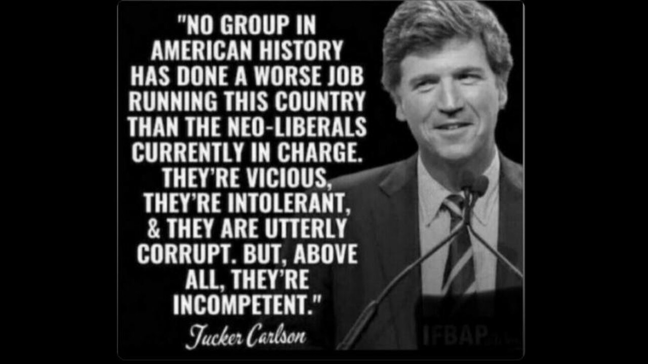 Tucker Carlson: 'It's Done. Democrat operation Dump Brain-Damaged zombie joe Biden - Bet On It' 👀