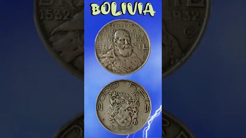 Bolivia 5 Bolivianos 2001.#shorts #education #coinnotesz