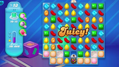 Candy Crush Soda Saga Level 28