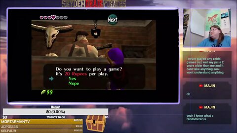 Ocarina of Time, while listening to stories
