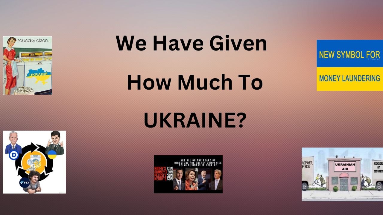 What Have We Given Just This Year To Ukraine?