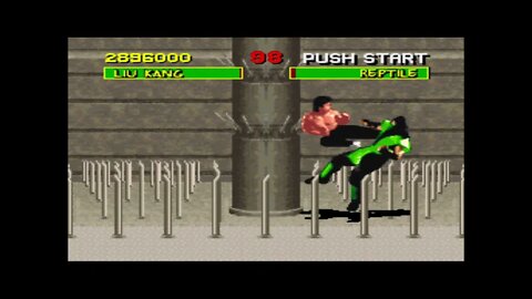 Mortal Kombat (SNES) - Liu Kang - Very Hard - No Continues