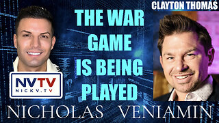 Clayton Thomas Discusses The War Game Being Played with Nicholas Veniamin