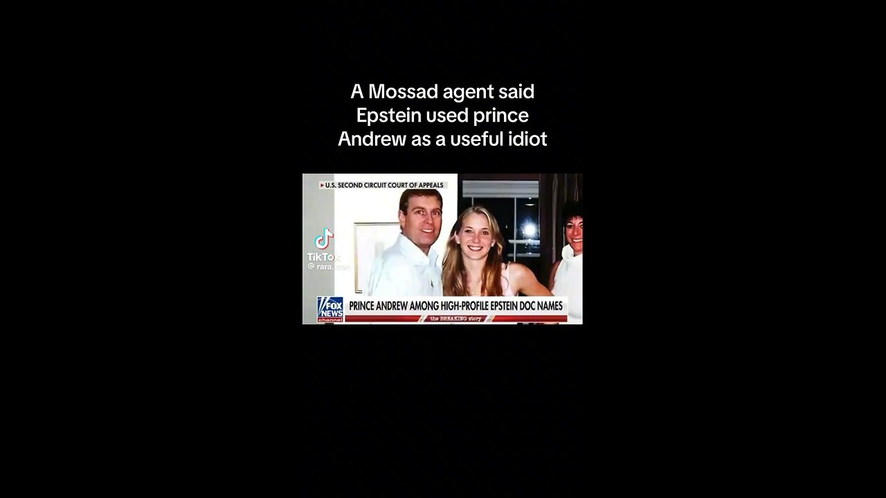 Mossad + Epstein