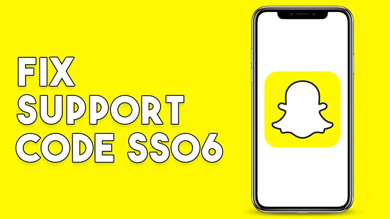 How To Fix Snapchat Support Code SS06