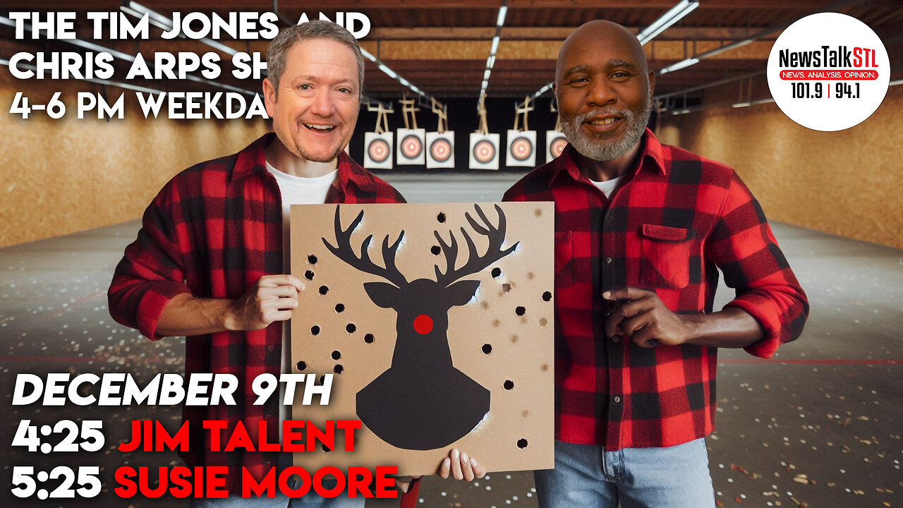 The Tim Jones and Chris Arps Show 12.09.2024 Jim Talent | Susie Moore