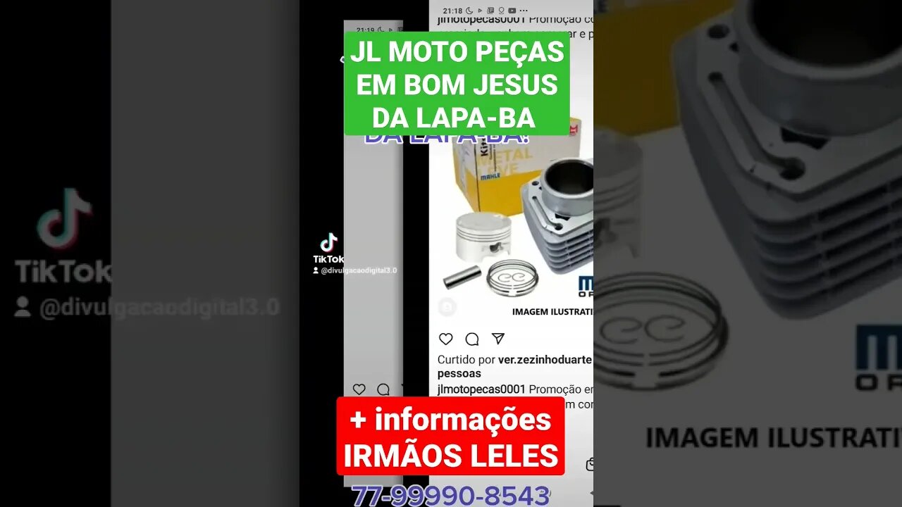 JL MOTO PEÇAS EM BOM JESUS DA LAPA-BA