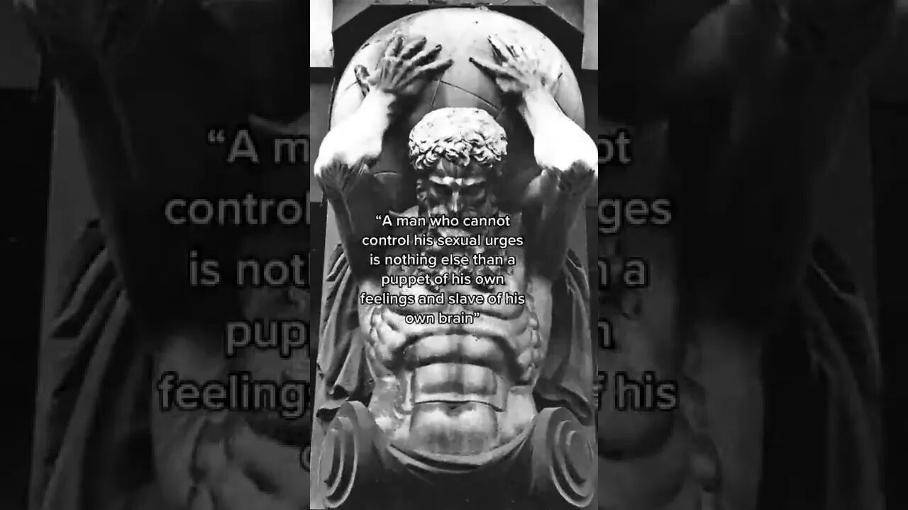 A person has to be in control of her or his impulses