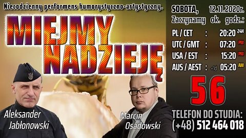 MIEJMY NADZIEJĘ - Olszański, Osadowski NPTV (12.12.2020)