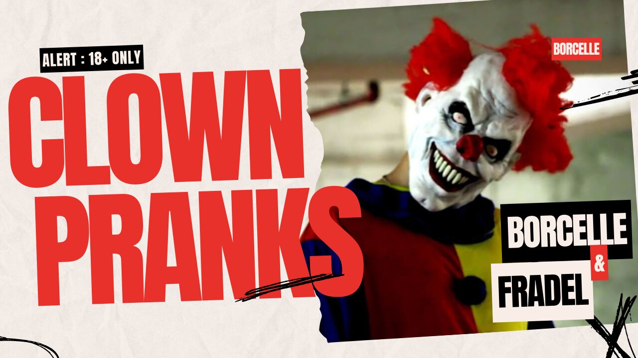 Hilarious Clown Prank Takes a Dark Turn! 🤡🤡🤡