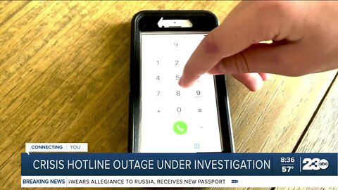 988 suicide hotline goes down for 13 hours