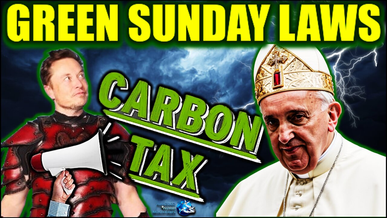 King Pope Francis Enacts Climate Carbon Tax, Ecocide Sunday Laws Ecological Conversion. Project 2025