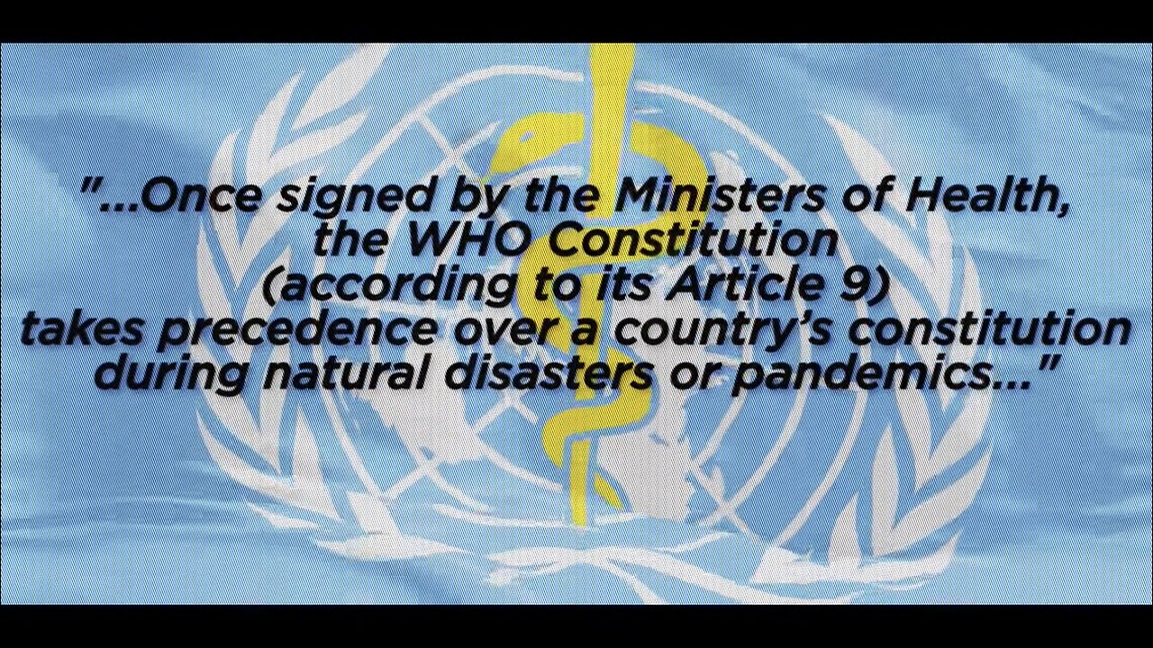 WHO Treaty States They Will Have Complete Control Of The World In Times Of Natural Disaster Or Pandemic. Poison Food, Water, Air, EMF Radiation! Were Getting It From All Angles! You Know DAMN GOOD AND WELL They WILL Create Disasters And Pandemics!!!!!!!