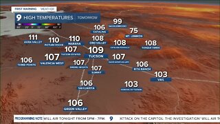 Relief from the heat arrives this weekend