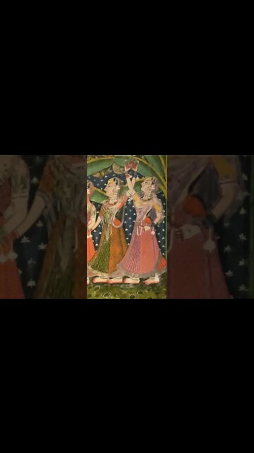 피츠바이, 크리슈나, 숭배, 인도, 힌두교의 신, 국립중앙박물관, 신화그림, 인디아, 태양신, 영웅, 종교의 창시자, 비슈누, 발라라마, 아비만유, 수바드라, 자유분방,마하비슈누