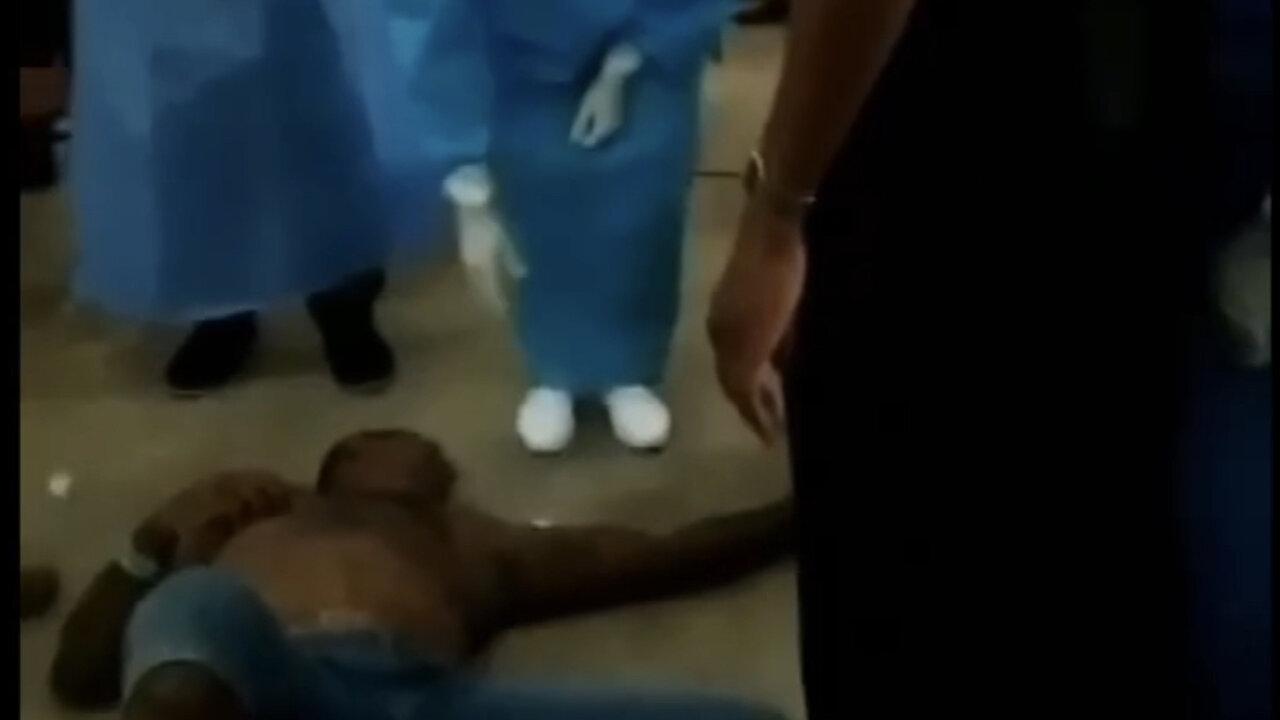 Covid-19 Vaccine Victim Drops To The Floor With Extreme Heart Pain And Breathing Difficulties