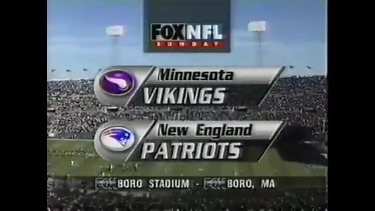 1994-11-13 Minnesota Vikings vs New England Patriots