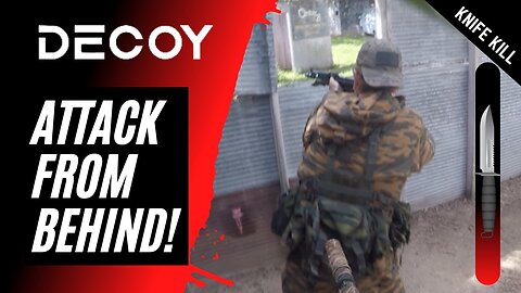 AIRSOFT GHILLIE SNIPER | ATTACK FROM BEHIND!