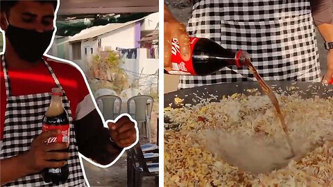 Coke Wala Fried Rice ! Most Epic Egg Fried Rice | Indian Street Food