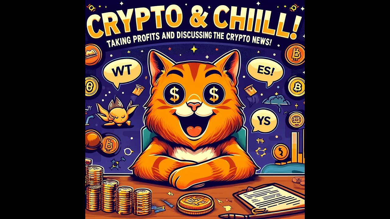 Crypto and Chill! Taking Profits and discussing the Crypto News!