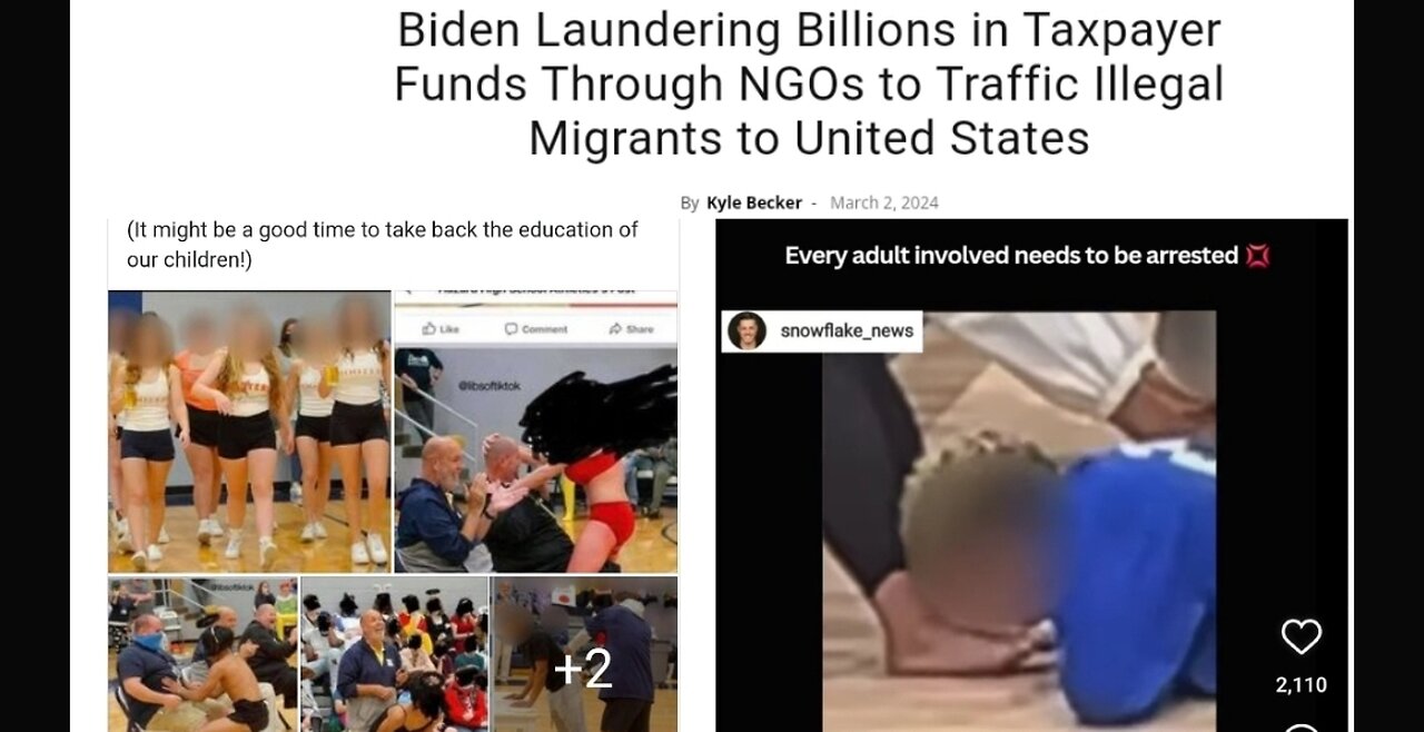 #PublicSchool pervs still at it, confirmation of tax dollars funding illegal #AlienInvasion, +more