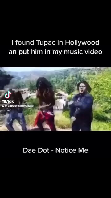 Dae Dot I found Tupac in Hollywood
