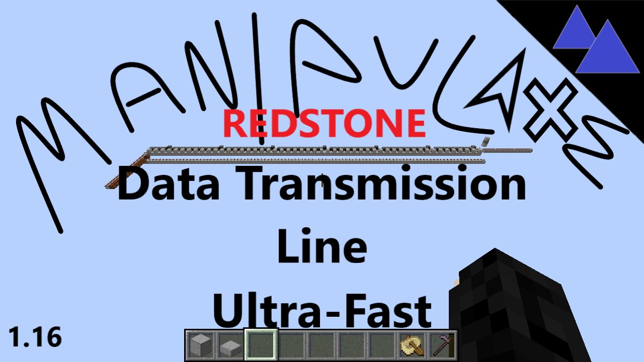 Manipulate Redstone - Data Transmission Line (Ultra-fast) 1.20