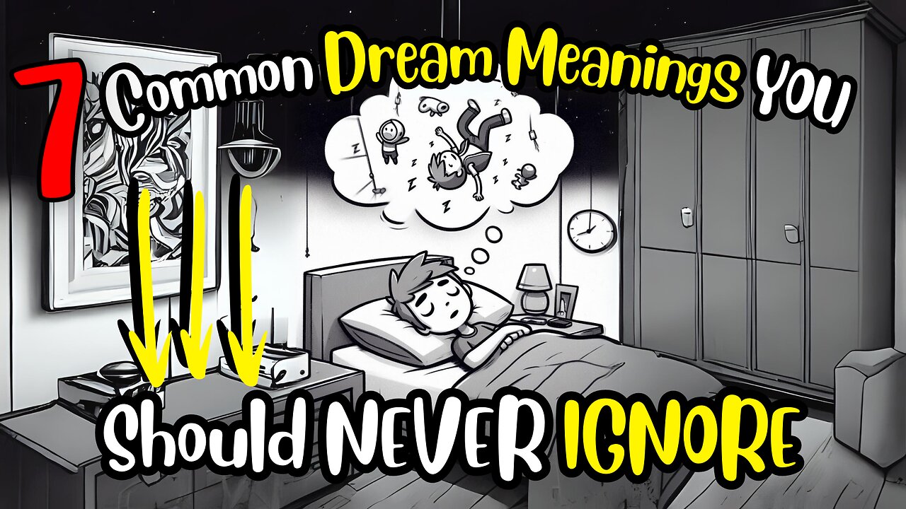 7 Common Dream Meanings You Should NEVER Ignore!!! Elevate Psychology