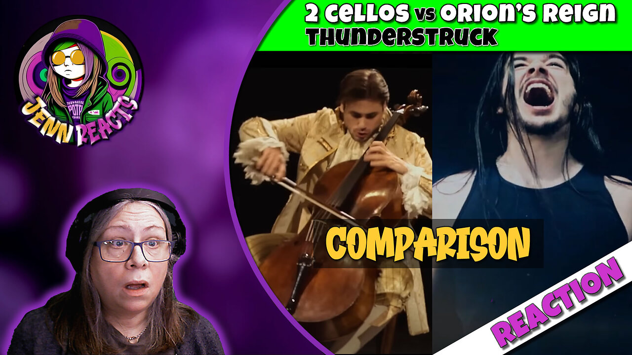 Orion's Reign (Dan Vasc) / 2 Cellos - Thunderstruck Double Bill - Reaction