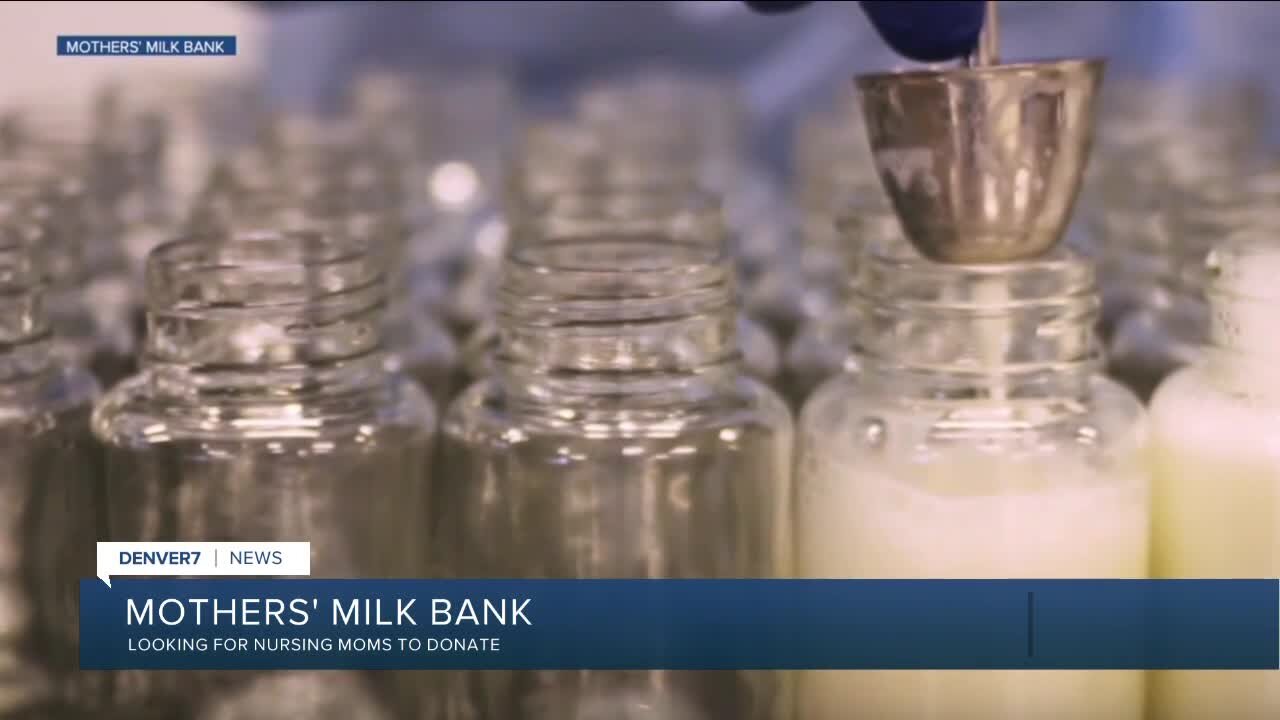 Mothers' Milk Bank needs nursing mothers to donate milk