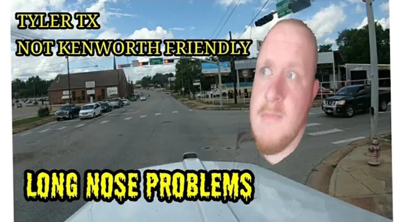 Right Turn Troubles with Kenworth W900 In Tyler Texas
