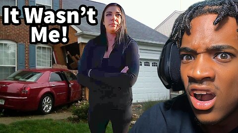 Woman Crashes Her Car Into Neighbors House And Tries to Deny It | Vince Reacts