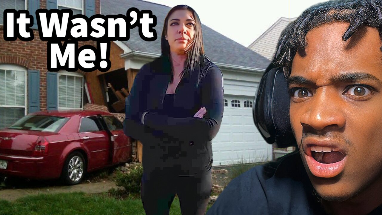 Woman Crashes Her Car Into Neighbors House And Tries to Deny It | Vince Reacts