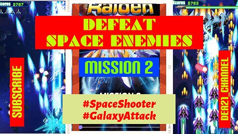 Defeat space enemies #mission2 #SpaceShooter #Galaxy Attack