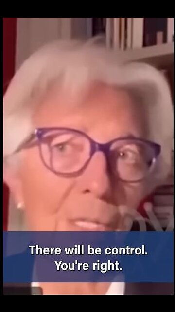 Digital Currency - There will be Control. Christine Lagarde President European Central Bank