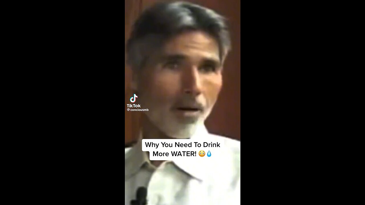 Why you should drink more water💧😳