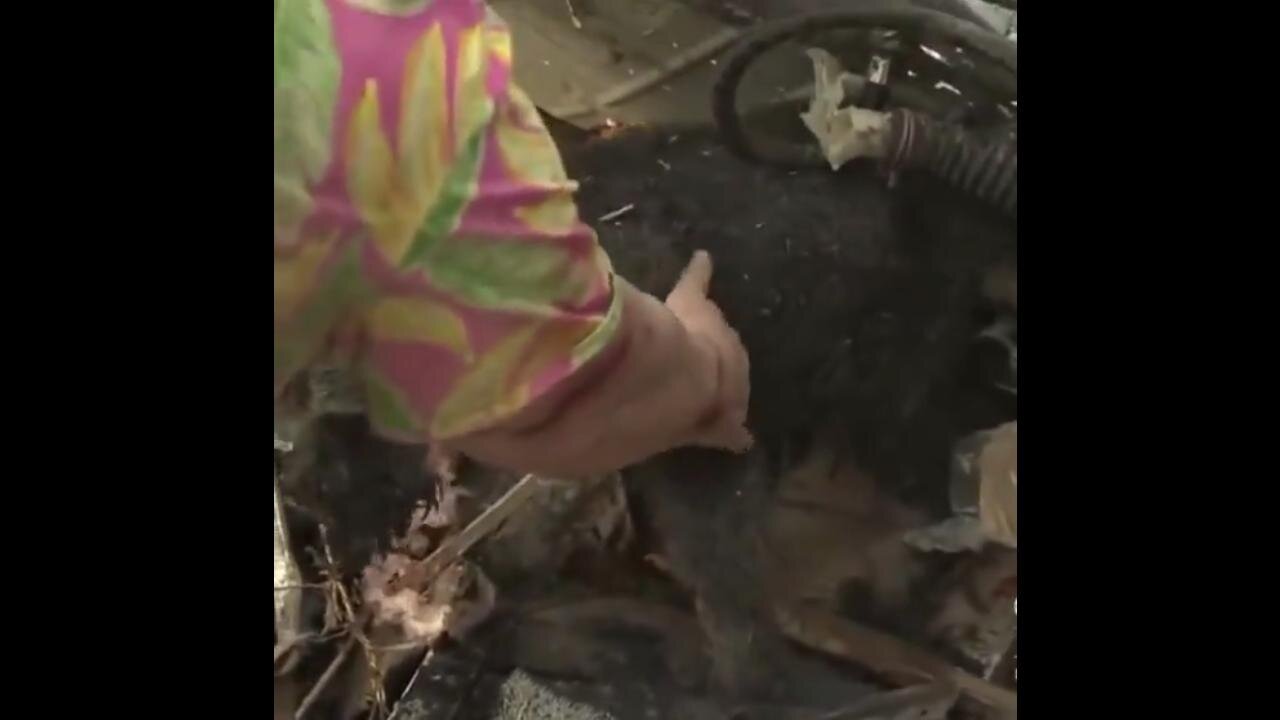 MIRACLE! Woman Pulls Her Doggie From Rubble in a Live Shot After Tornado Destroys Her Home 🙏 (OK in 2013) [Hope Floridians Were As Fortunate.]