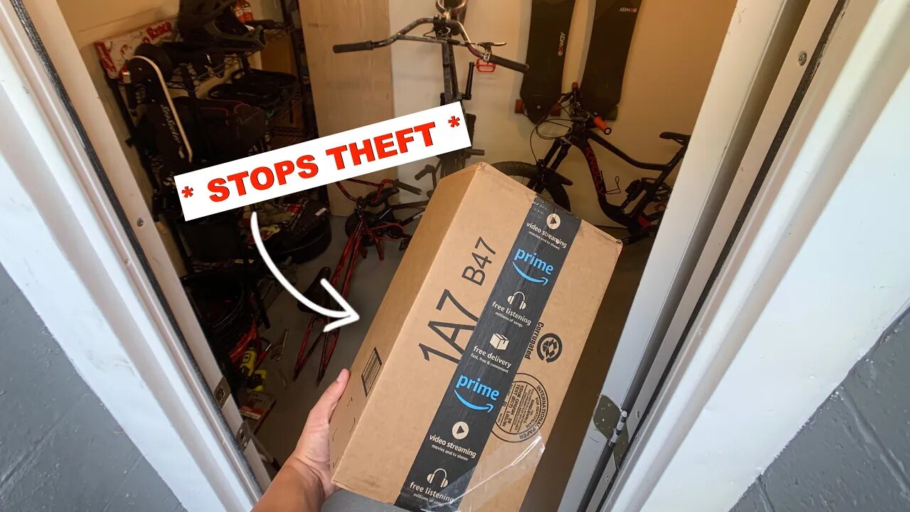 THIS PACKAGE STOPS THEFT OF ALL MY BIKES & CAMERA GEAR!