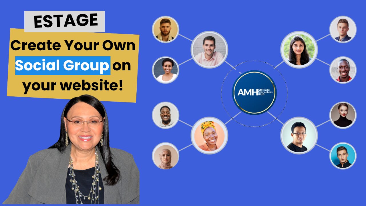 Estage: The Ultimate Tool To Create Your Own Social Group on your website!